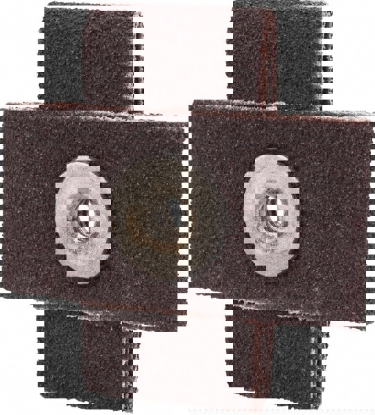80 Grit, Medium Grade, Aluminum Oxide Cross Pad