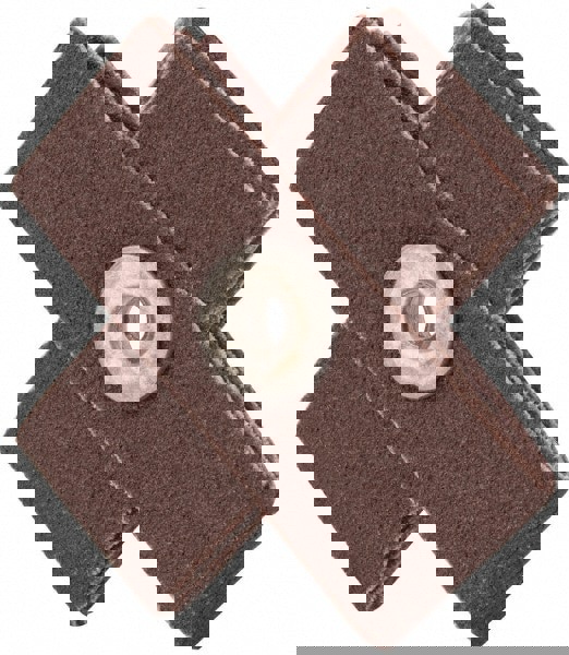 80 Grit, Medium Grade, Aluminum Oxide Cross Pad