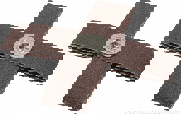 120 Grit, Fine Grade, Aluminum Oxide Cross Pad