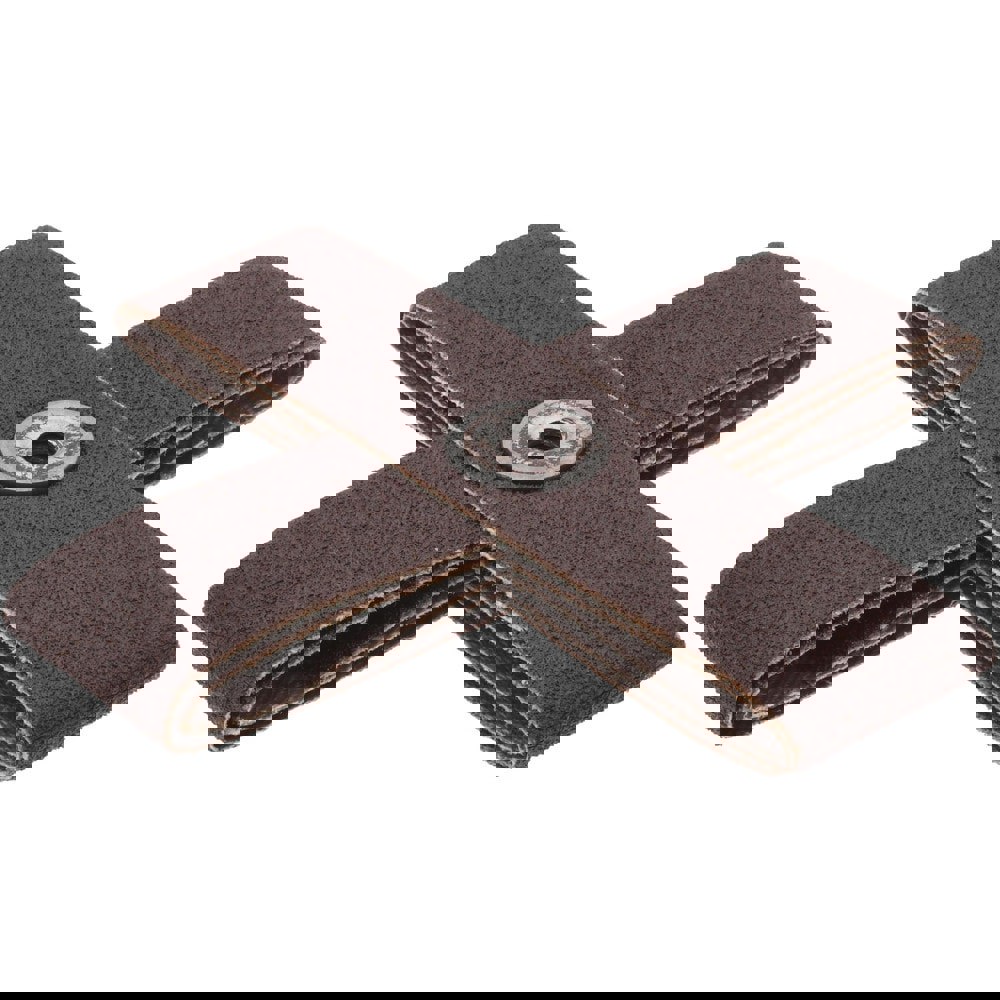 80 Grit, Medium Grade, Aluminum Oxide Cross Pad