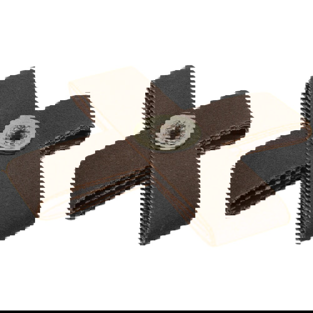 120 Grit, Fine Grade, Aluminum Oxide Cross Pad