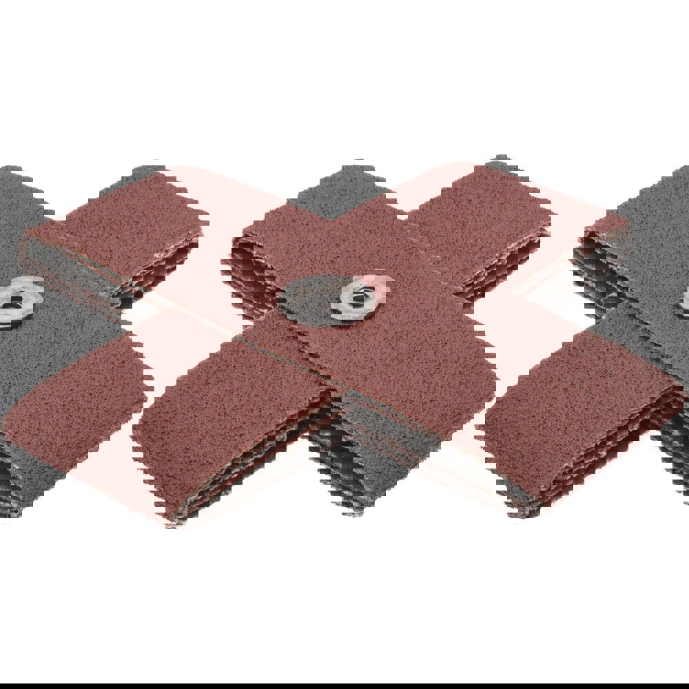 60 Grit, Medium Grade, Aluminum Oxide Cross Pad