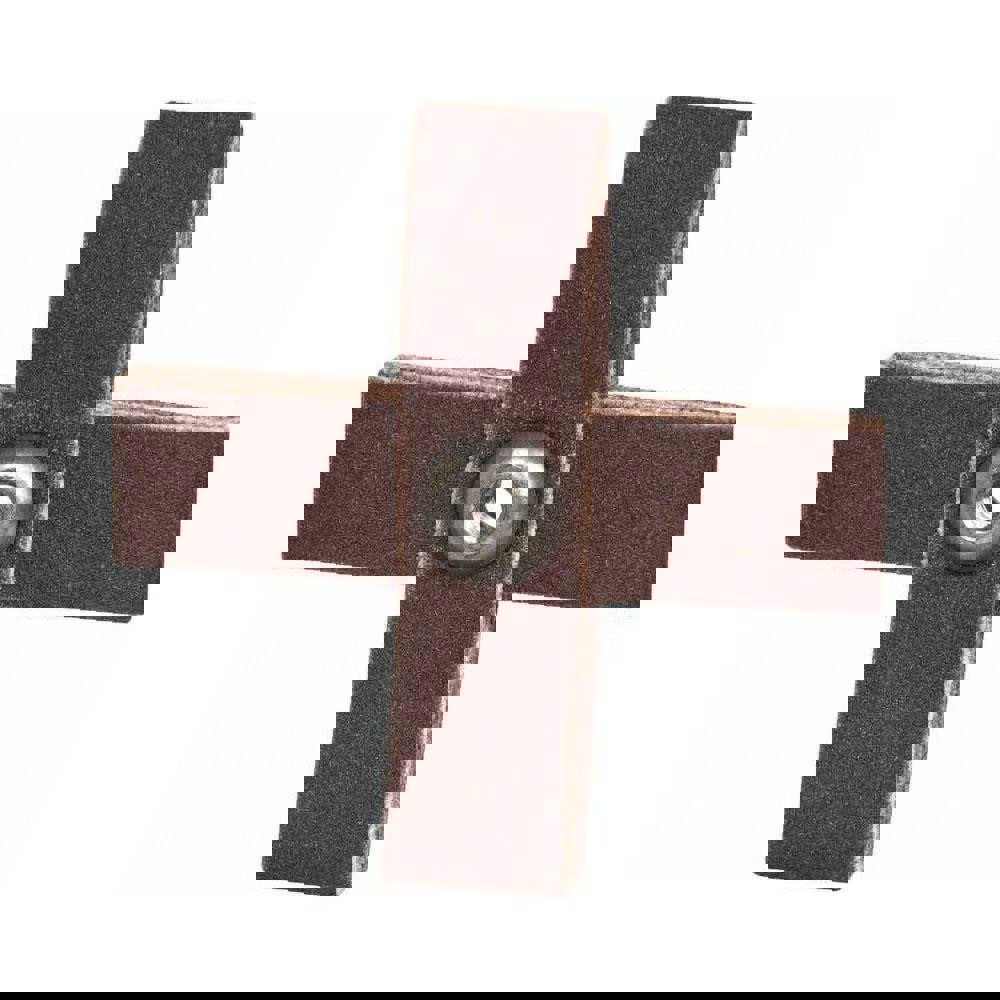 60 Grit, Medium Grade, Aluminum Oxide Cross Pad