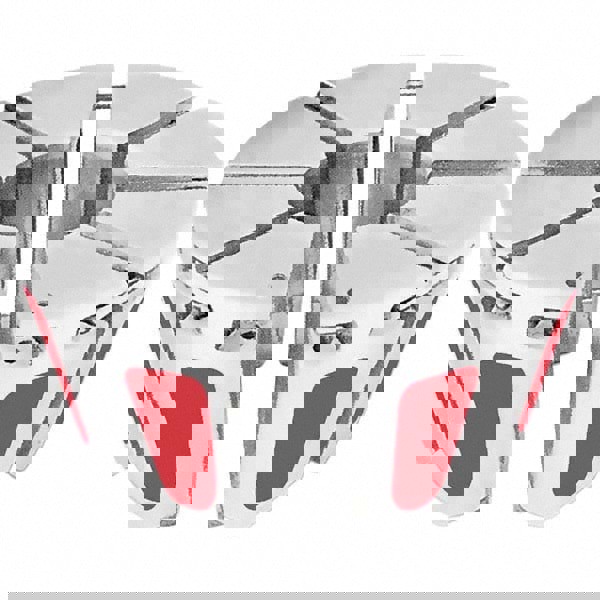 Hose Crimping Accessories; Accessory Type: Crimp Dies ; For Use With: 56 Series; CG Series ; Hose Size: -4 ; Material: Thermoplastic ; Color: Red ; Tube Outside Diameter: 0.58 in