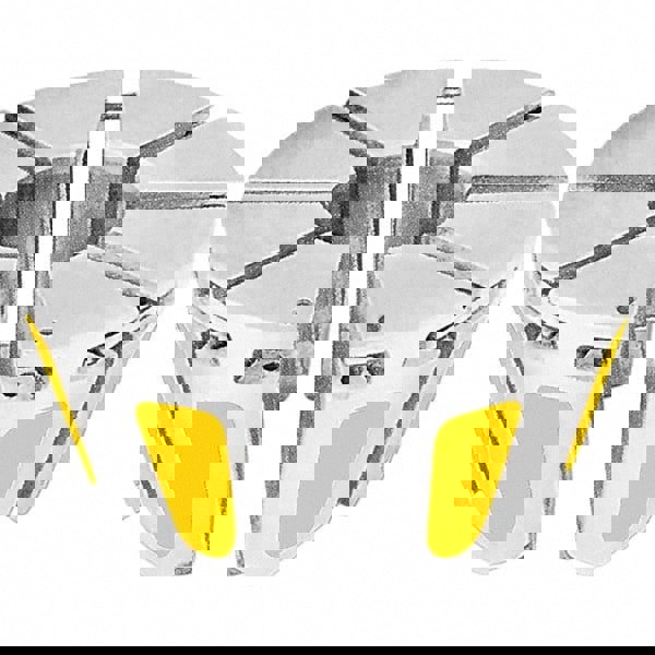 Hose Crimping Accessories; Accessory Type: 91N Series Dies ; For Use With: 919 Series; 929 Series ; Hose Size: -6 ; Material: PTFE ; Color: Yellow ; Tube Outside Diameter: 0.49 in