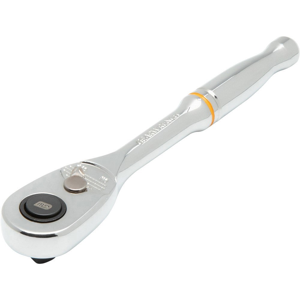 Ratchets; Tool Type: Quick-Release Ratchet ; Drive Size: 1/4 in ; Head Shape: Teardrop ; Head Features: 4 Deg Arc Swing; Reversible ; Head Style: Reversible ; Material: Alloy Steel