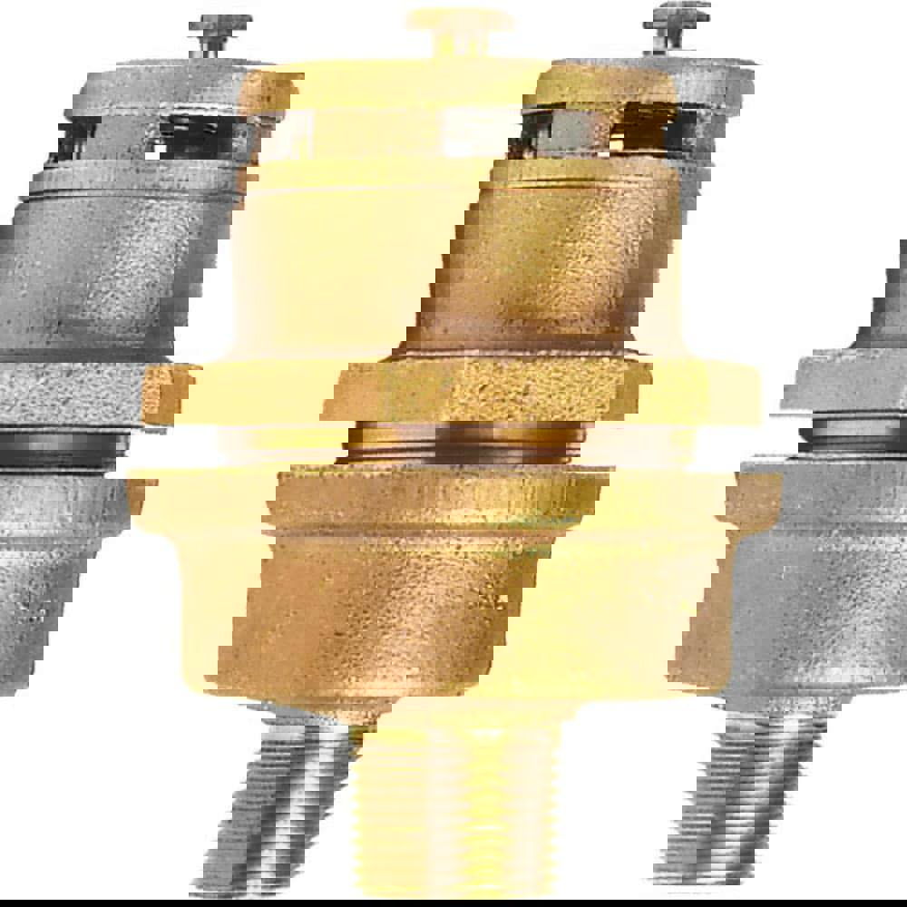 Drum Vents; Vent Type: Drum Vent Adapter ; Connection Size: 0.75in ; Thread Type: NPT ; Body Material: Brass ; Color: Brass ; Application: Petroleum Based