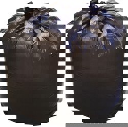 BAG, TRASH, RECYCLED, EXTRA EXTRA HEAVY DUTY, BLACK OR BROWN, 40