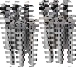 Collet Set: 6 Pc, 1/8 to 3/4