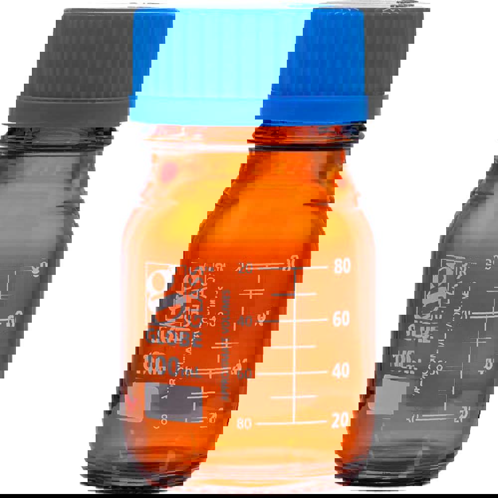 Jars, Bottles & Jugs; Container Type: Bottle ; Body Material: Glass ; Material Family: Glass/Plastic ; Body Color: Amber ; Color: Amber ; Volume Capacity: 100 mL