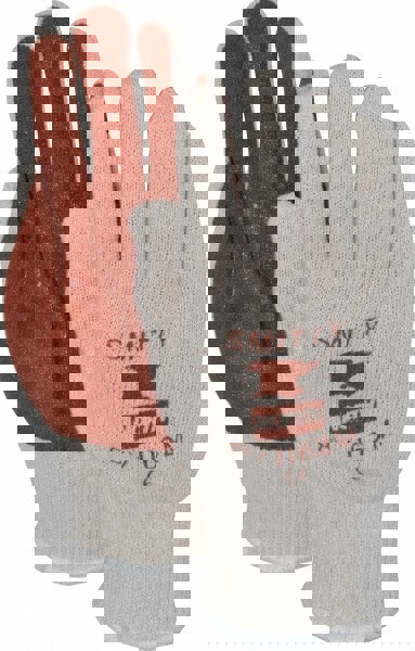 General Purpose Work Gloves: Medium, Nitrile Coated, Cotton Blend