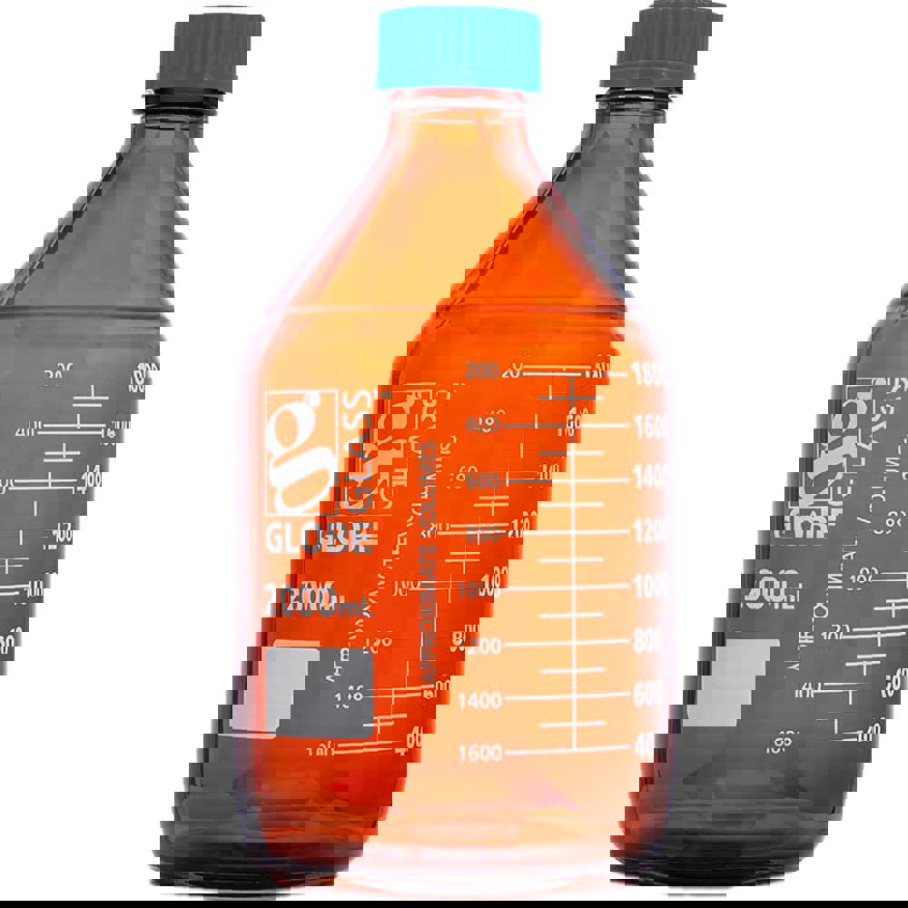 Jars, Bottles & Jugs; Container Type: Bottle ; Body Material: Glass ; Material Family: Glass/Plastic ; Body Color: Amber ; Color: Amber ; Volume Capacity: 2000 mL