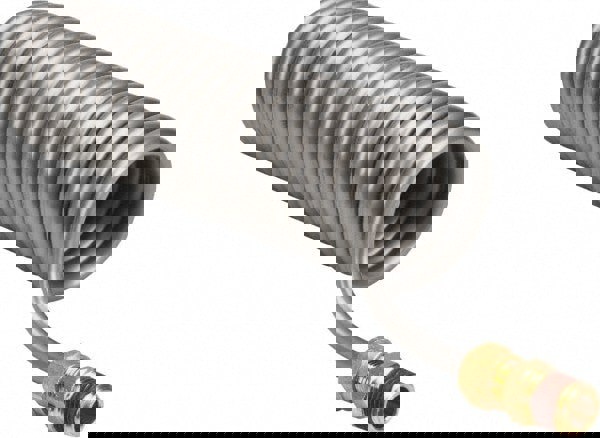 Coiled & Self Storing Hose: 4-1/2' Long, Parker NTA