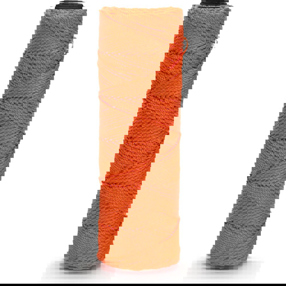 Mason Line Twine: #15 Twine Dia, Nylon, Orange