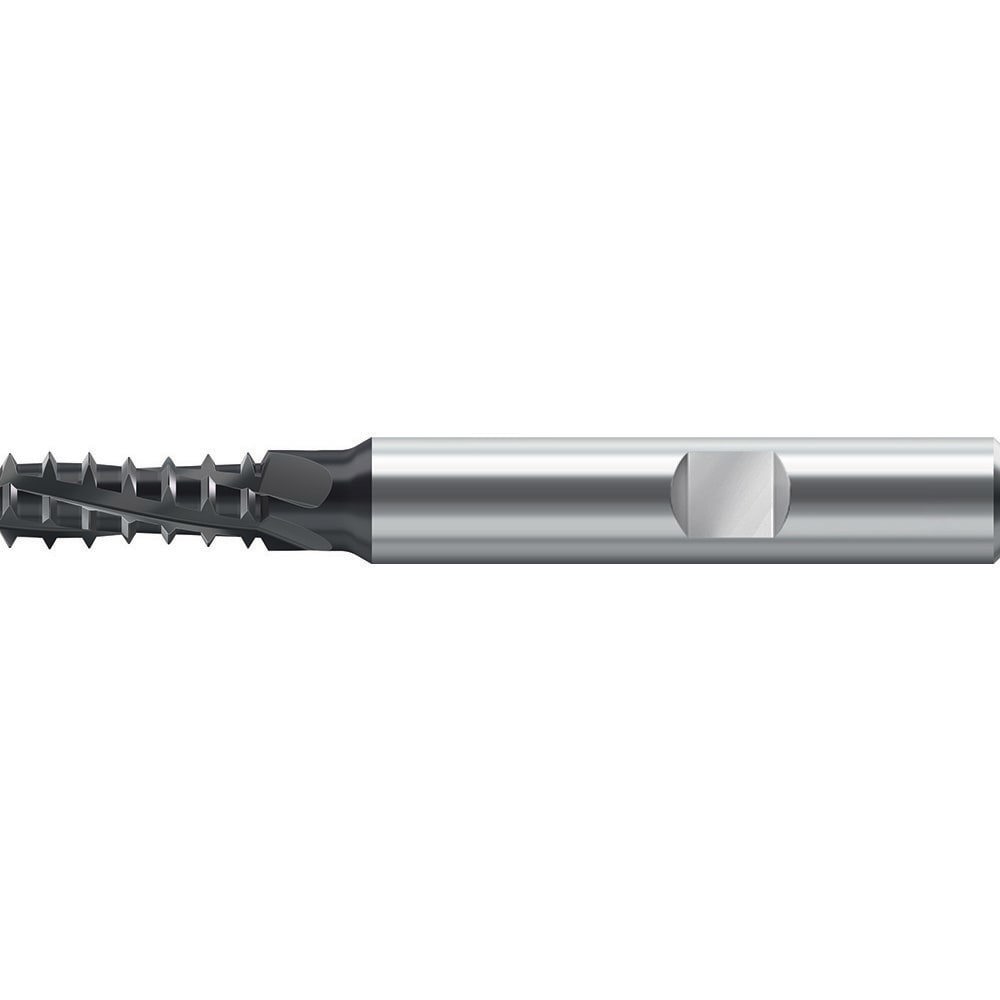 Helical Flute Thread Mills; Material: Solid Carbide ; Thread Size (Inch): 5/16-24 ; Thread Type: Internal ; Shank Diameter (mm): 8.0000 ; Shank Diameter (Decimal Inch): 0.3150 ; Cutting Diameter (mm): 6.40