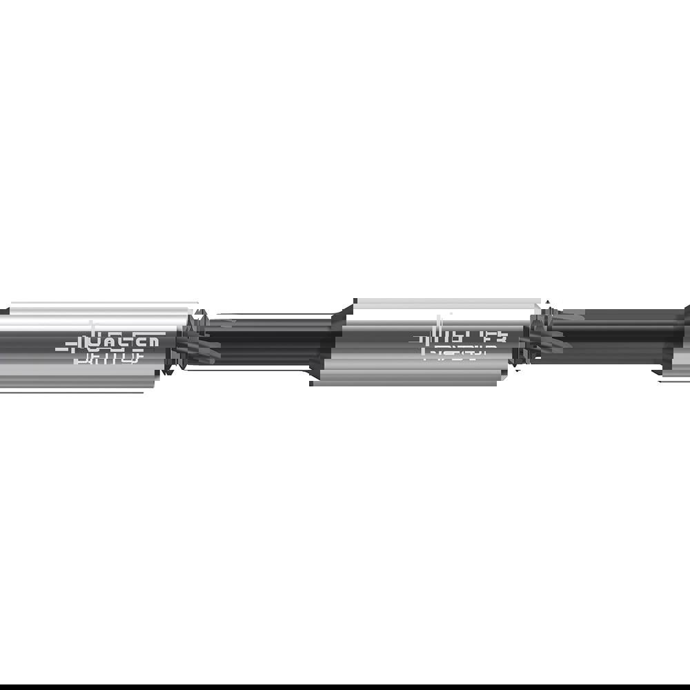 Helical Flute Thread Mills; Material: Solid Carbide ; Thread Type: Internal ; Shank Type: Straight-Cylindrical ; Overall Length (Decimal Inch): 2.4800 ; Thread Standard: Metric ; Flute Direction: Right Hand