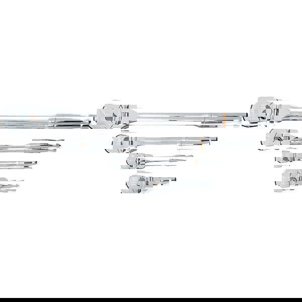 Ratchet Set: 1/2, 1/4 & 3/8