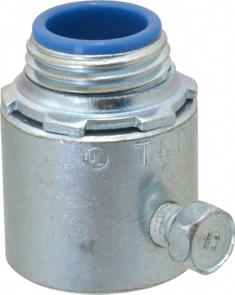 Conduit Connector: For Rigid & Intermediate (IMC), Steel, 1/2