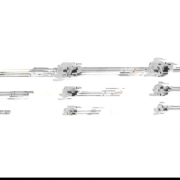 Ratchet Set: 1/2, 1/4 & 3/8