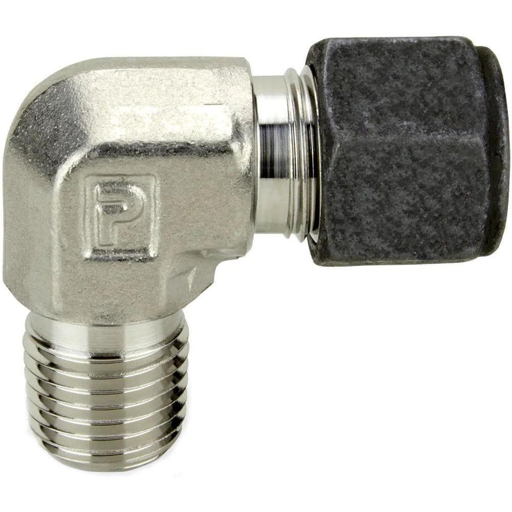 Compression Tube Male Elbow: 3/4