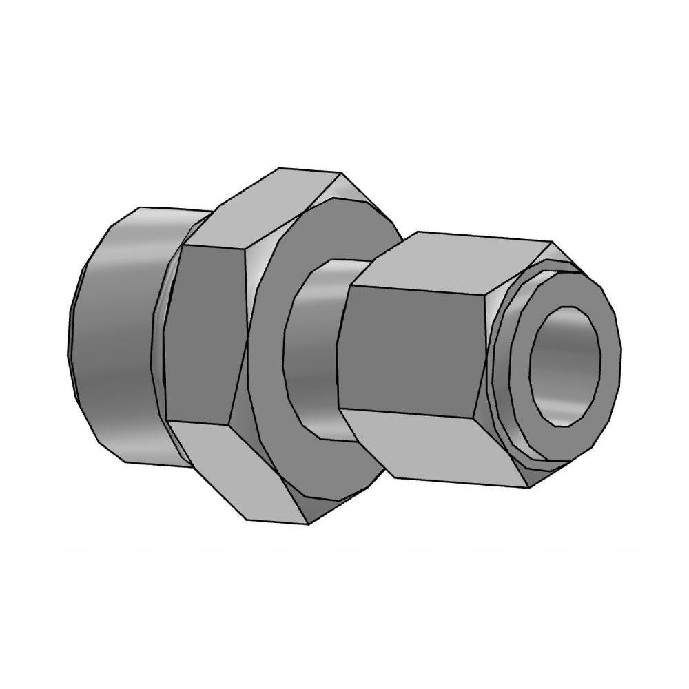 Flareless Bite-Type Tube Straight Thread