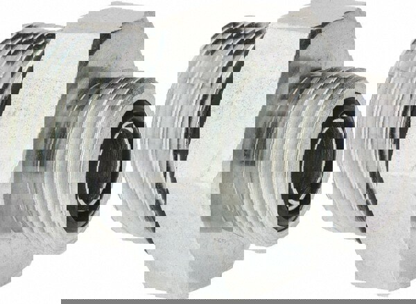 Compression Tube Straight Thread Connector: 1-1/16-12, 1/2