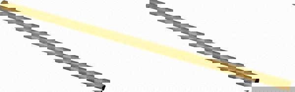 11/32 Inch Outside Diameter x 12 Inch Long, Yellow Brass Round Tube