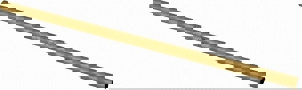 13/32 Inch Outside Diameter x 12 Inch Long, Yellow Brass Round Tube