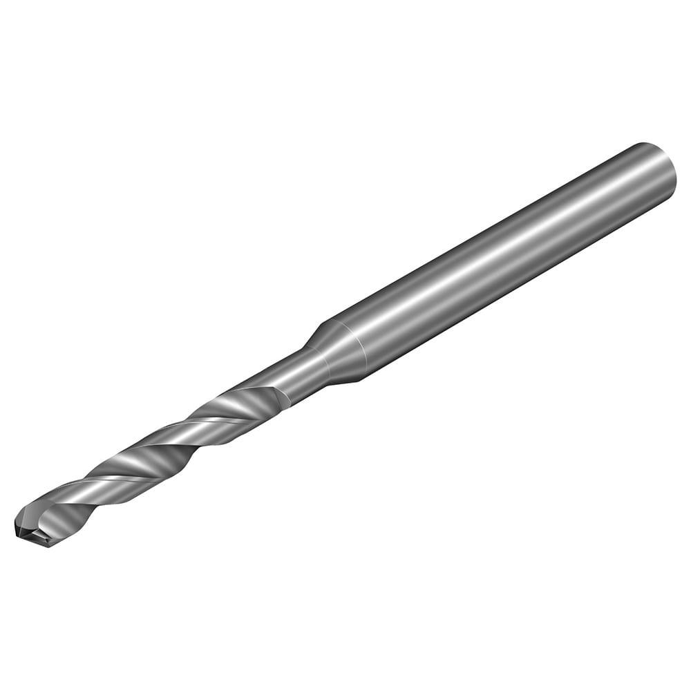 Micro Drill Bit: 0.07 mm Dia, 118 &deg; Point, Solid Carbide