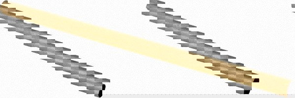 9/16 Inch Outside Diameter x 12 Inch Long, Yellow Brass Round Tube