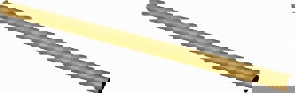 19/32 Inch Outside Diameter x 12 Inch Long, Yellow Brass Round Tube