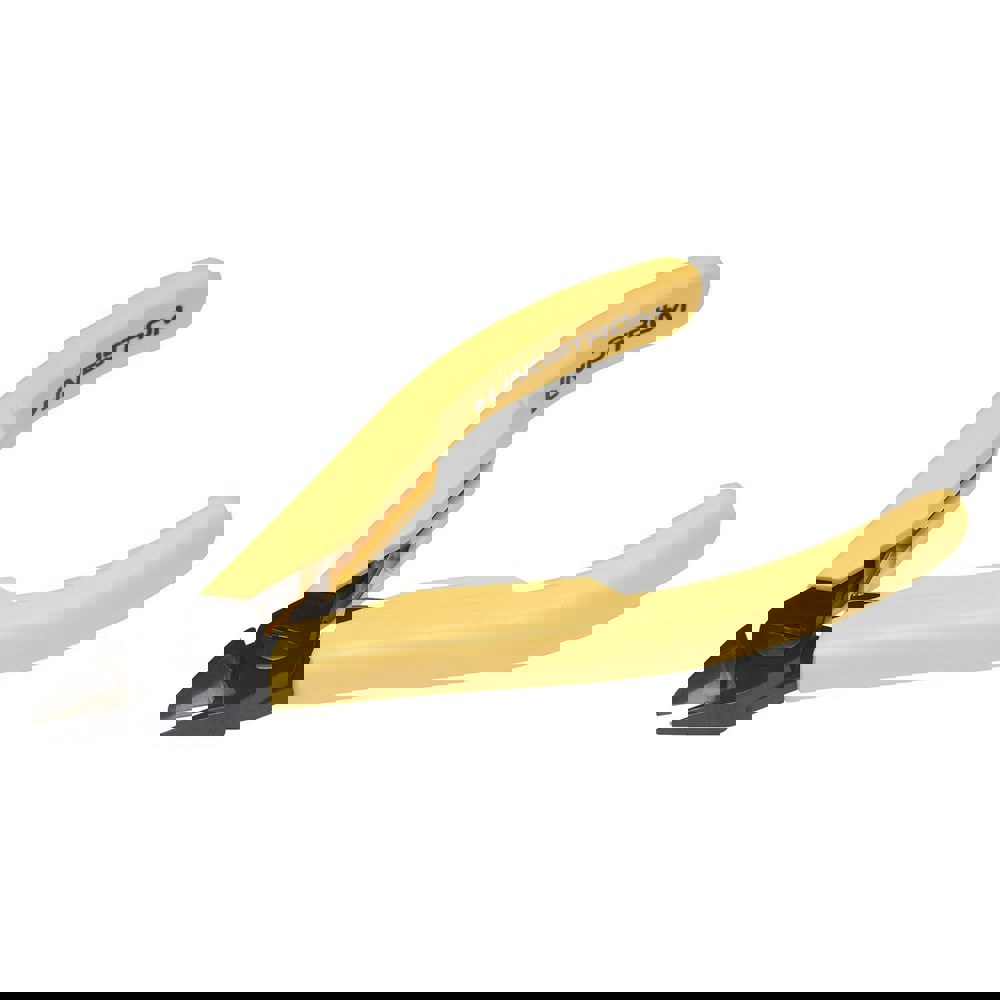 Cutting Pliers; Insulated: No ; Jaw Length (Decimal Inch): .3100 ; Overall Length (Decimal Inch): 4.2500 ; Jaw Width (Decimal Inch): .2000 ; Head Style: Tapered ; Cutting Style: Bevel