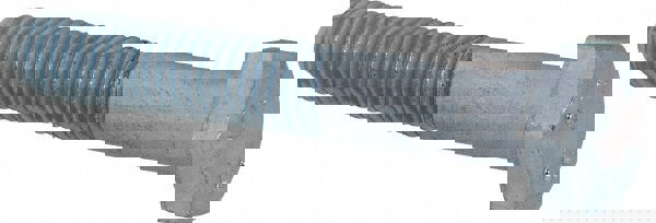 Hex Head Cap Screw: M5 x 0.80 x 30 mm, Grade 8.8 Steel, Zinc-Plated