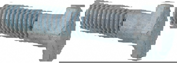 Hex Head Cap Screw: M6 x 1.00 x 30 mm, Grade 8.8 Steel, Zinc-Plated