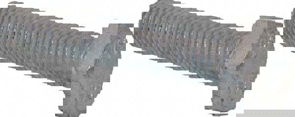 Hex Head Cap Screw: M8 x 1.25 x 40 mm, Grade 8.8 Steel, Zinc-Plated