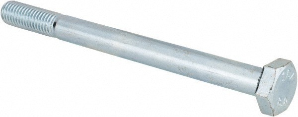 Hex Head Cap Screw: M10 x 1.50 x 120 mm, Grade 8.8 Steel, Zinc-Plated