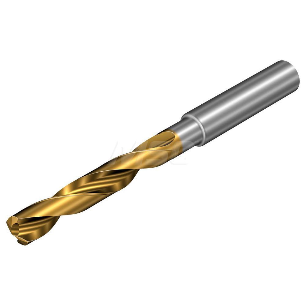 Screw Machine Length Drill Bit: 11 mm Dia, 147 &deg; Point, Solid Carbide