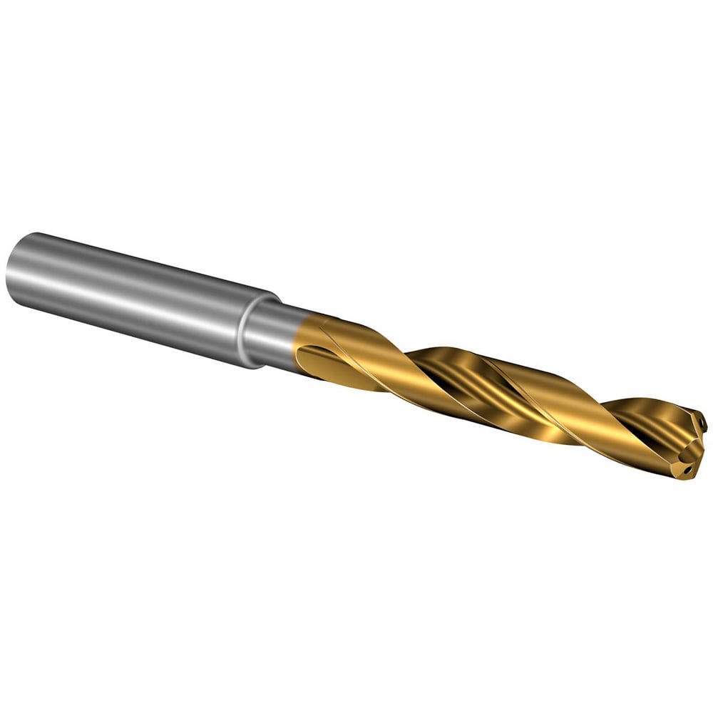 Taper Length Drill Bit: Series CoroDrill 860, 8.73 mm Dia, 147 &deg; Point, Solid Carbide