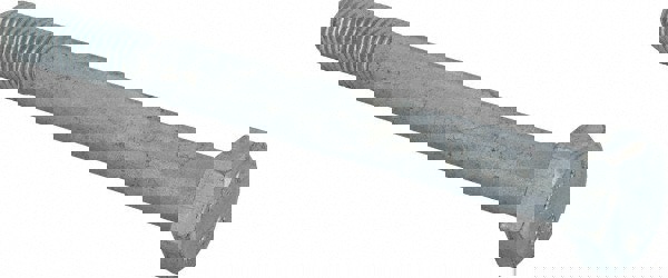 Hex Head Cap Screw: M12x1.75, 120.00 mm Length Under Head, Grade 8.8 Steel, Zinc Finish