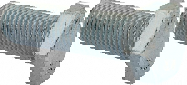 Hex Head Cap Screw: M16 x 2.00 x 55 mm, Grade 8.8 Steel, Zinc-Plated