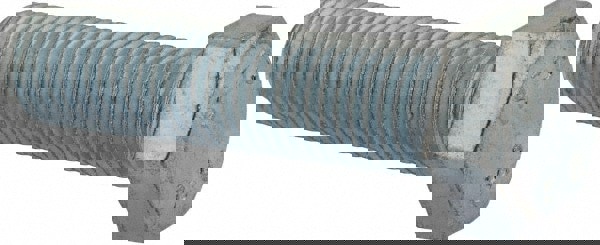 Hex Head Cap Screw: M16 x 2.00 x 65 mm, Grade 8.8 Steel, Zinc-Plated