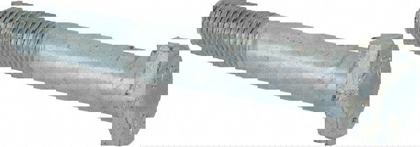 Hex Head Cap Screw: M16x2, 110.00 mm Length Under Head, Grade 8.8 Steel, Zinc Finish