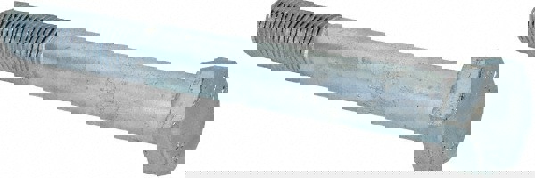 Hex Head Cap Screw: M16x2, 140.00 mm Length Under Head, Grade 8.8 Steel, Zinc Finish