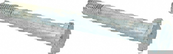 Hex Head Cap Screw: M16x2, 160.00 mm Length Under Head, Grade 8.8 Steel, Zinc Finish