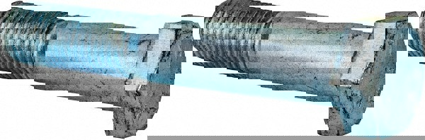 Hex Head Cap Screw: M20x2.5, 120.00 mm Length Under Head, Grade 8.8 Steel, Zinc Finish