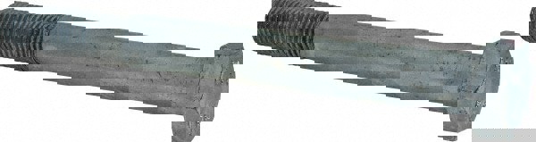 Hex Head Cap Screw: M20x2.5, 190.00 mm Length Under Head, Grade 8.8 Steel, Zinc Finish