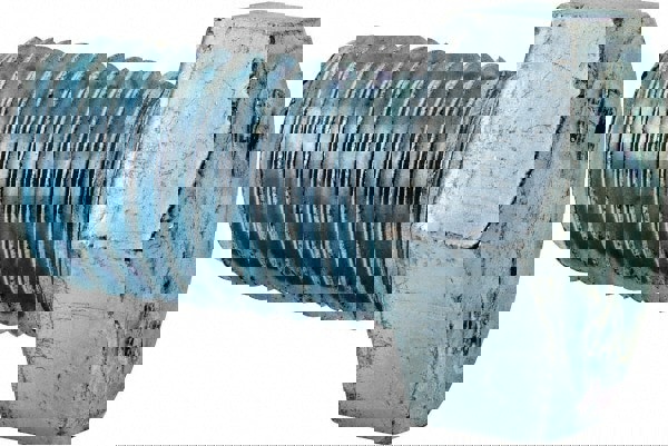 Hex Head Cap Screw: M24x3, 40.00 mm Length Under Head, Grade 8.8 Steel, Zinc Finish