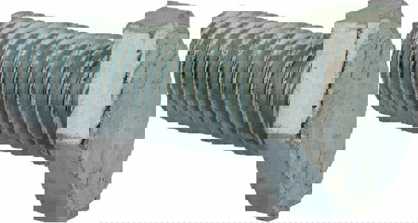 Hex Head Cap Screw: M24 x 3.00 x 65 mm, Grade 8.8 Steel, Zinc-Plated