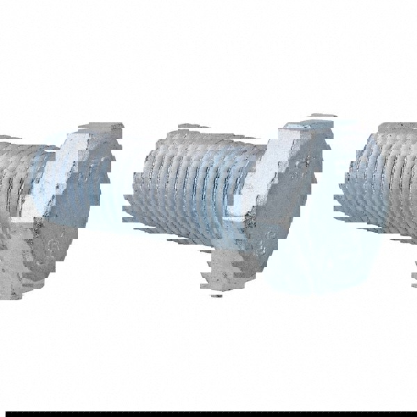 Hex Head Cap Screw: M24 x 3.00 x 70 mm, Grade 8.8 Steel, Zinc-Plated