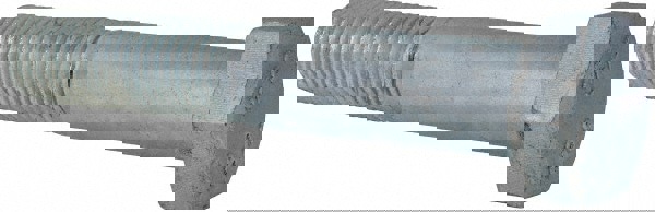 Hex Head Cap Screw: M24x3, 140.00 mm Length Under Head, Grade 8.8 Steel, Zinc Finish